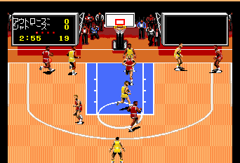 TV Sports Basketball screenshot 3 for PC Engine